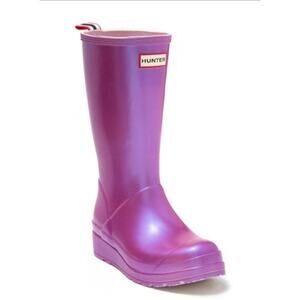 Hunter Original Play Tall Nebula Rain Boot size 6